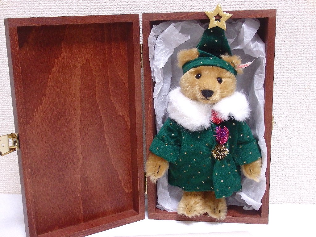 シュタイフニコラクリスマステディベア31㎝