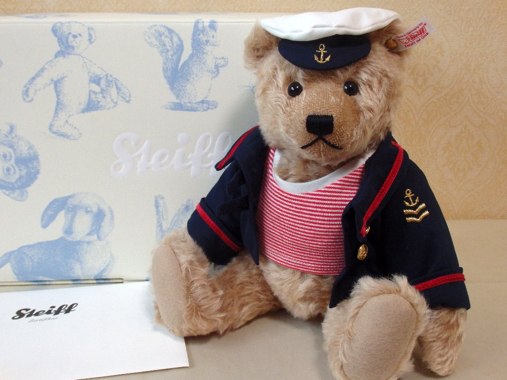 シュタイフ 2012年 エドテディベア❤︎ シュタイフ社・2012年限定 「テディベア・ジャック」 : よきべあ