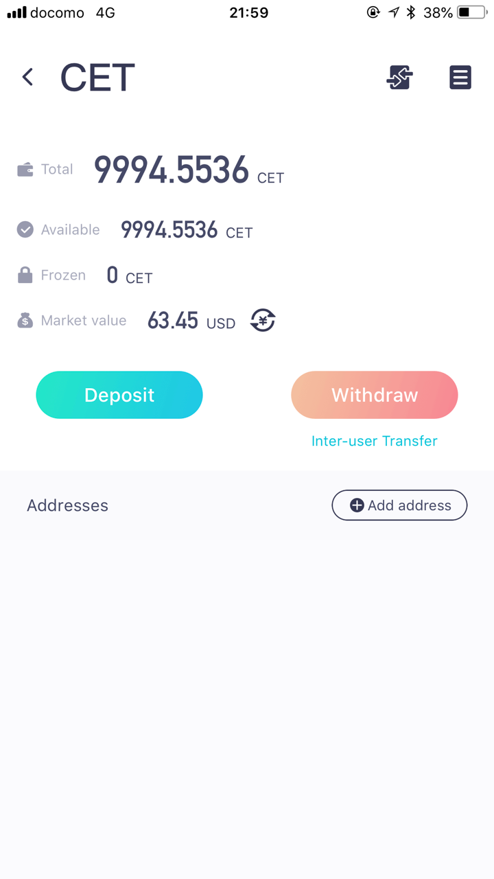 CETコイン AirDrop 〜途中経過 : 暗号通貨日記
