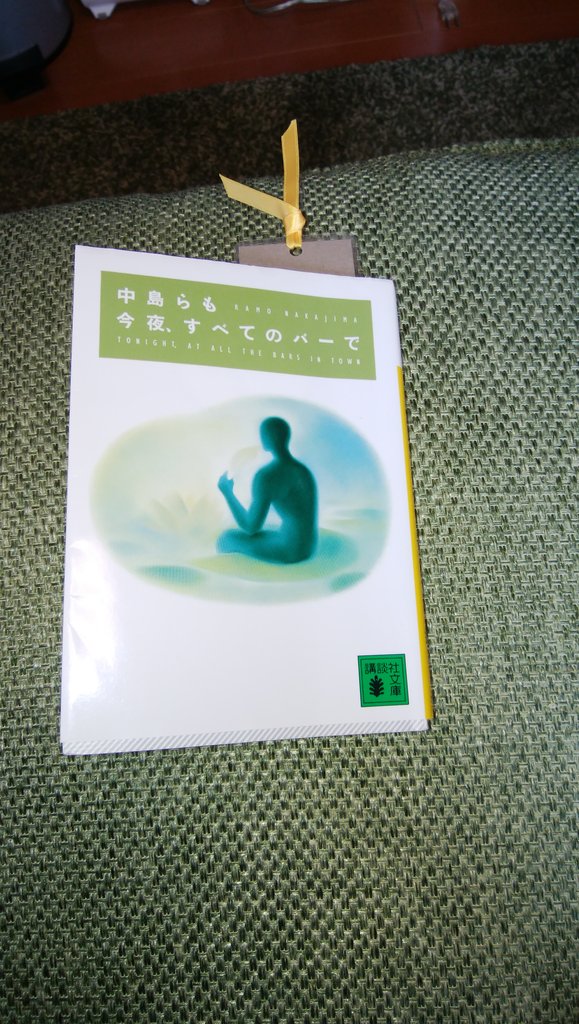 中島らも著 今夜 すべてのバーで はただのアル中小説では無い 人生を語る傑作 ヨウコの川歩き