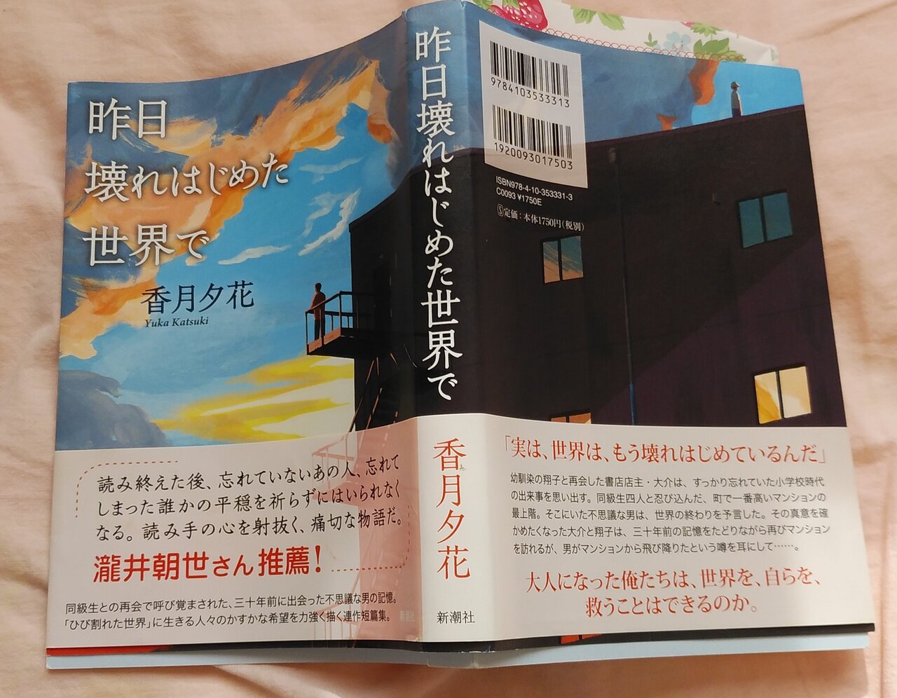 香月夕花 著 昨日壊れはじめた世界で は心が震える小説でした T T ヨウコの川歩き