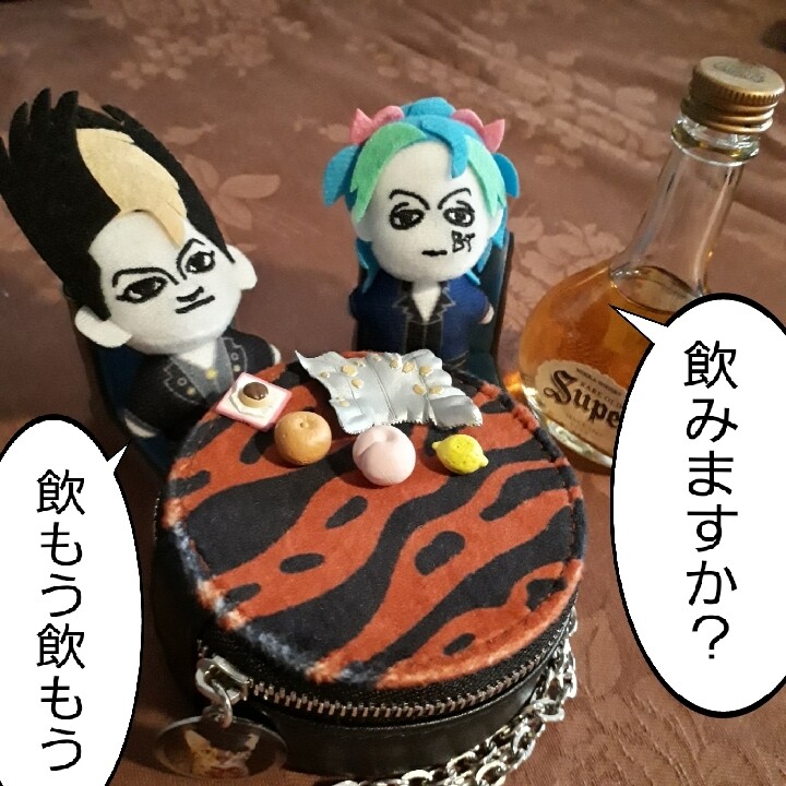 BUCK-TICKランダムぬいぐるみバッチが可愛いから家にあるものを BUCK-TICKランダムぬいぐるみバッチが可愛いから家にあるものを