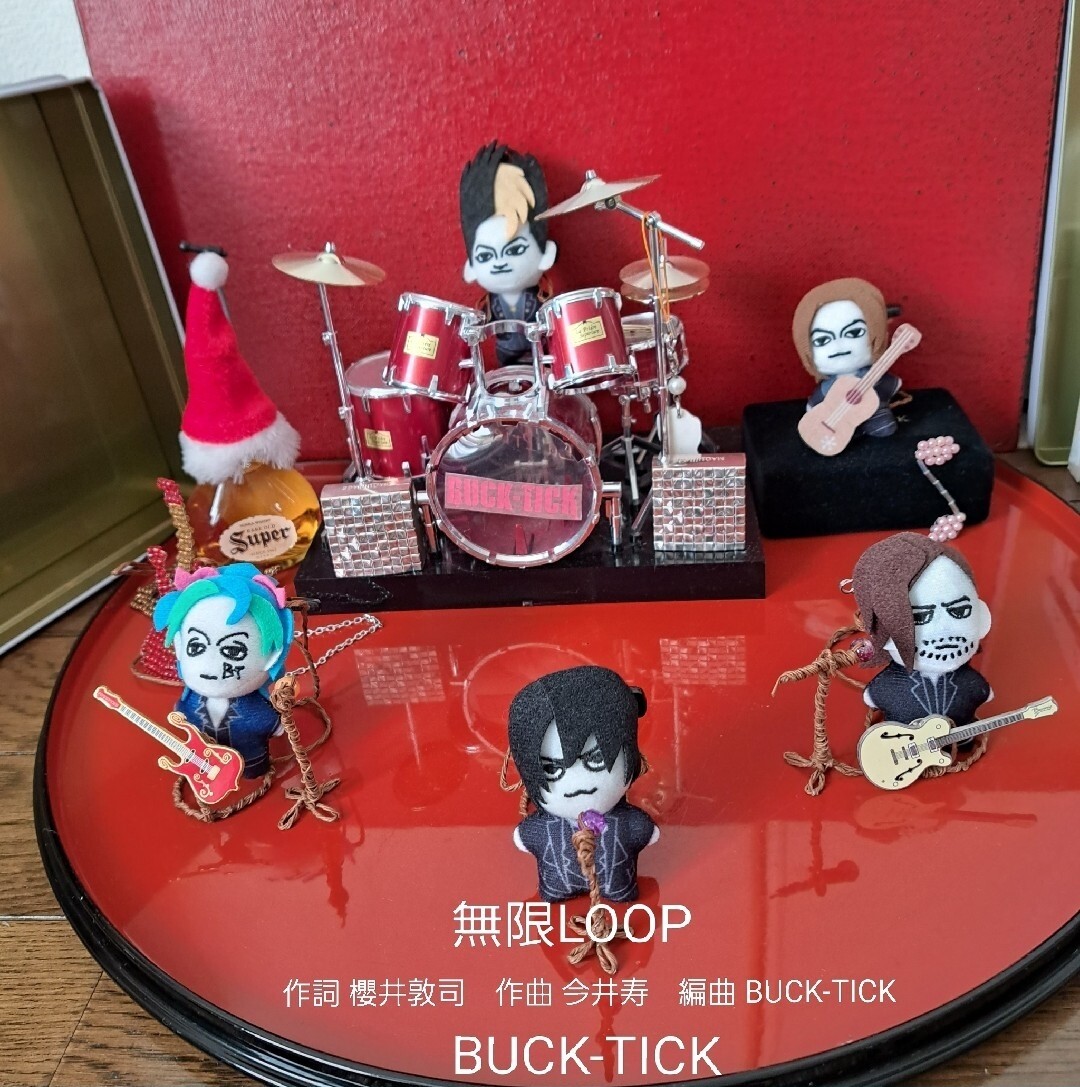 BUCK-TICKが28年ぶりにMステに出たから、ぬいぐるみでMステ