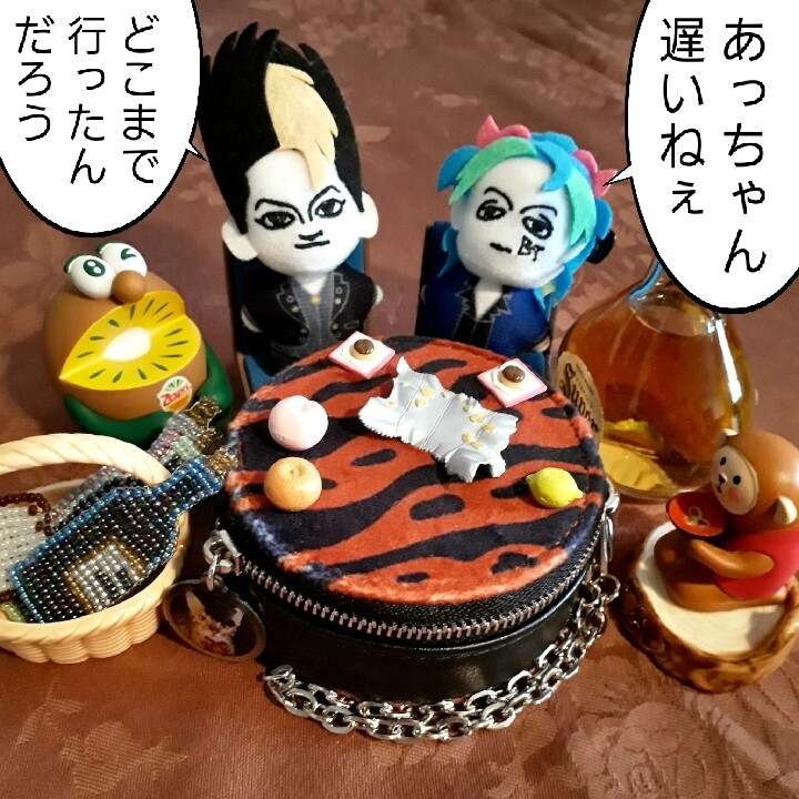 【希少／未使用】BUCK-TICK 櫻井敦司・樋口豊　ぬいぐるみバッチ BUCK-TICKランダムぬいぐるみバッチが可愛いから家にあるものを