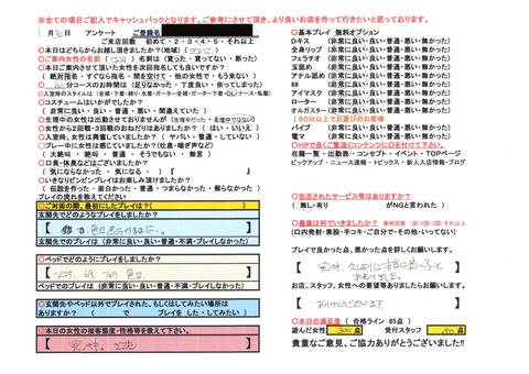 なみアンケート|横浜風俗|横浜いきなりビンビン