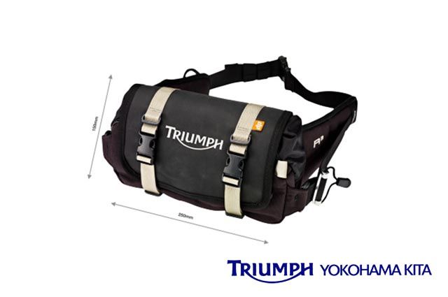 TRIUMPH × Kriegaコラボ　バック Triumph Ripped Off Two Motorcycle Gear Brands, & The