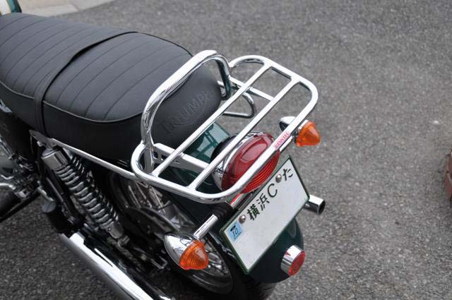 RENNTEC キャリア for Bonneville : TRIUMPH YOKOHAMA KITA(トライアンフ