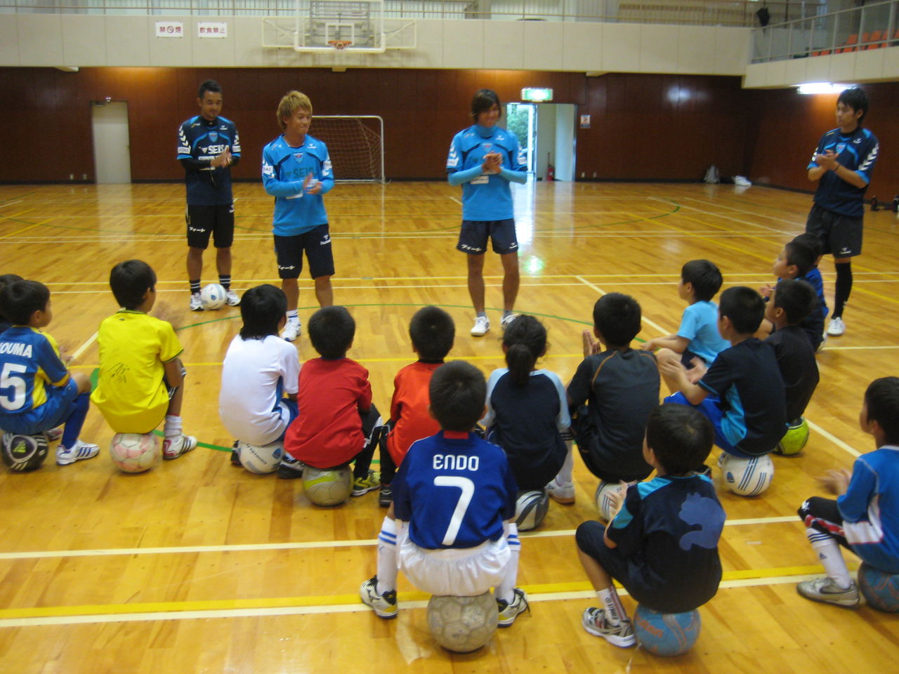 小児喘息患者向けのサッカー教室 横浜fcフロントブログ