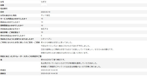 なぎさアンケートY様