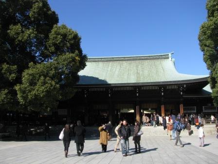明治神宮に参拝して 毎度ようこです