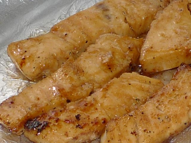 カジキの幽庵焼き 山登りの料理レシピ