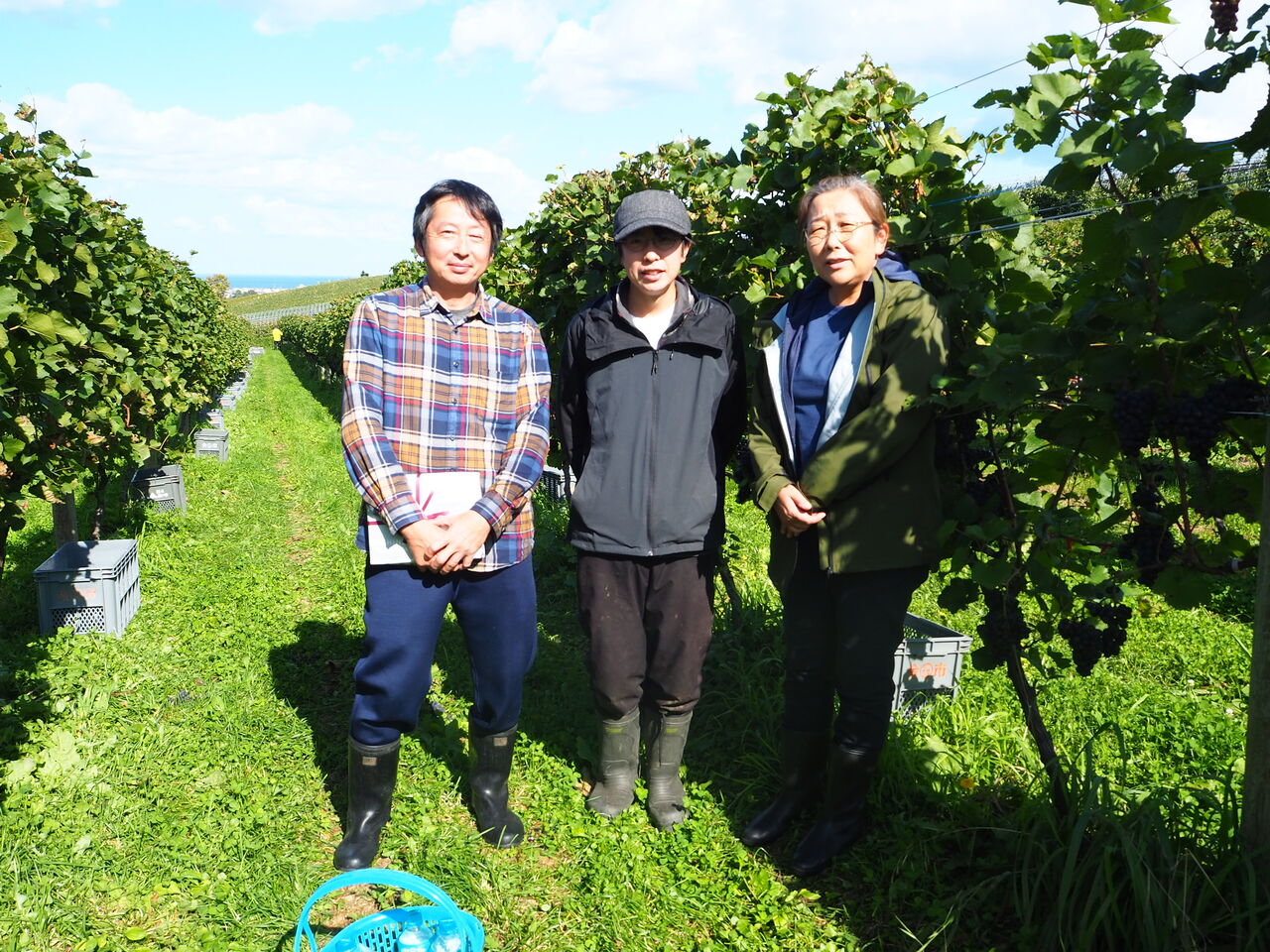 農家さんのワイナリー「ドメーヌミズキナカイ」様 : 横川商店 蔵日記
