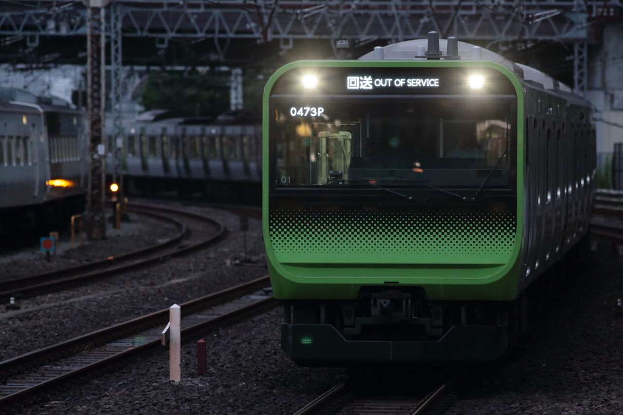 山手線の回送電車 473p K52log