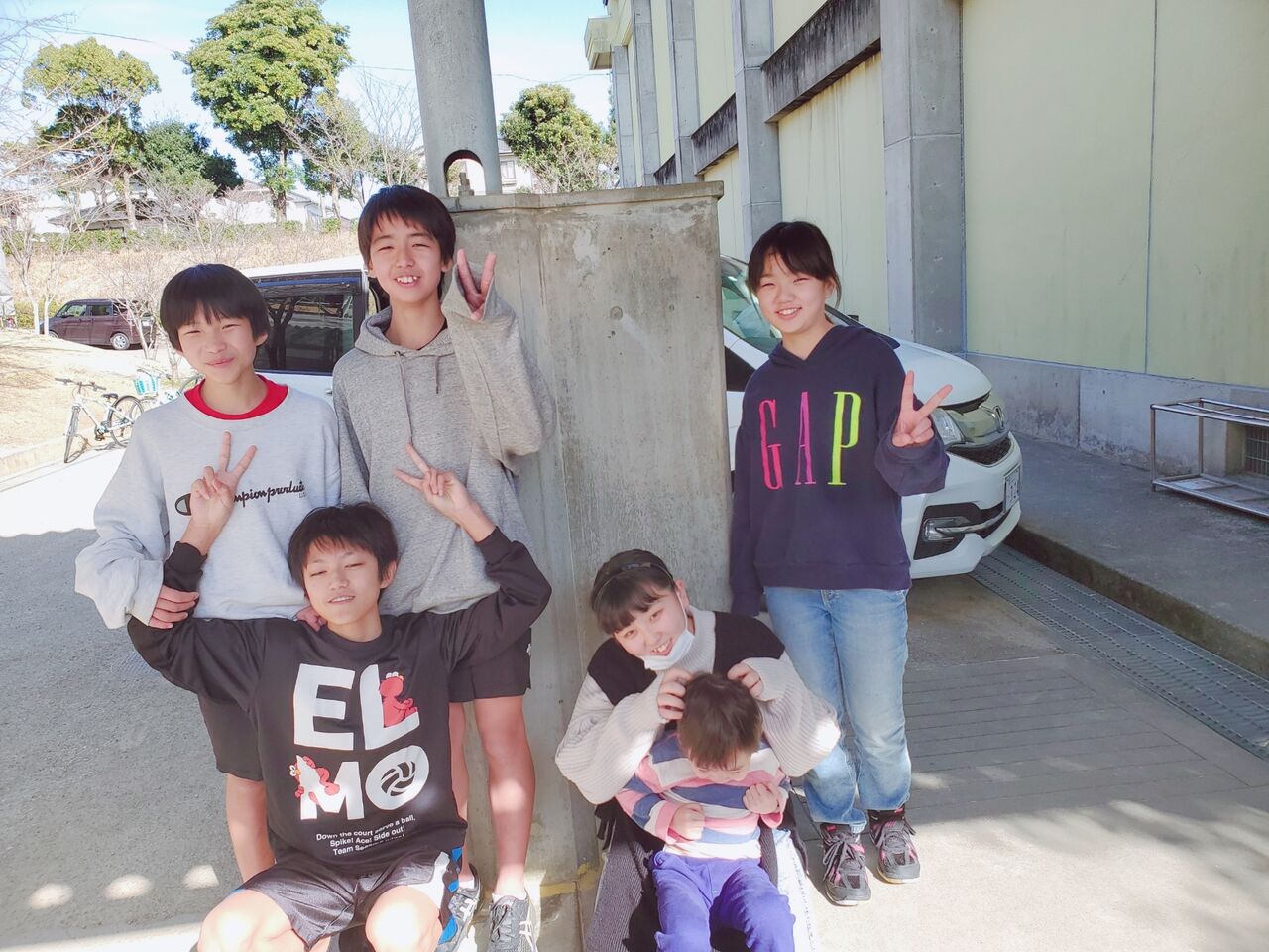 先輩達 が遊びに来てくれました ジュニアバレーボールクラブ 横浜新町パンサーズ