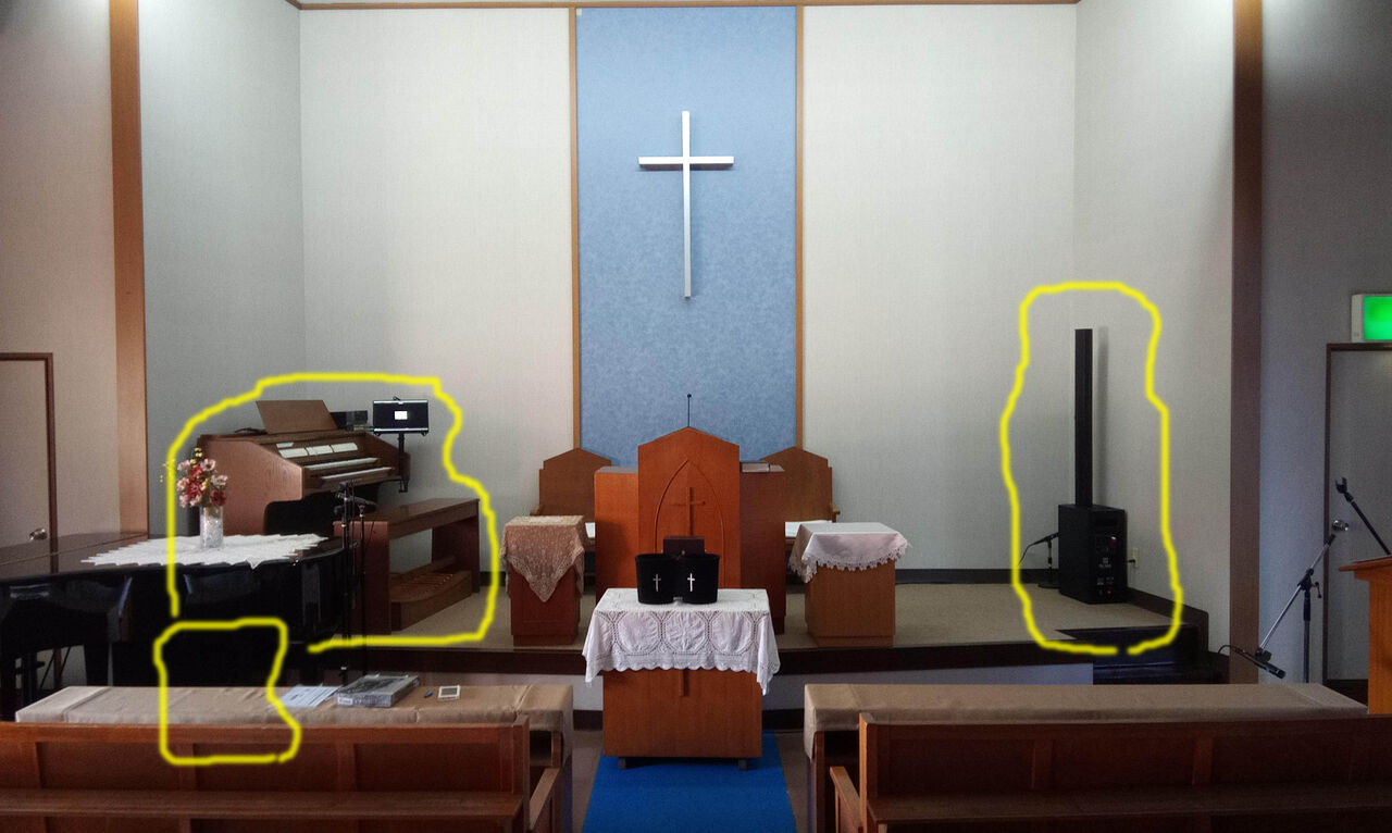 五井ナザレン教会のバーチャル パイプオルガン 永野牧師の部屋第１