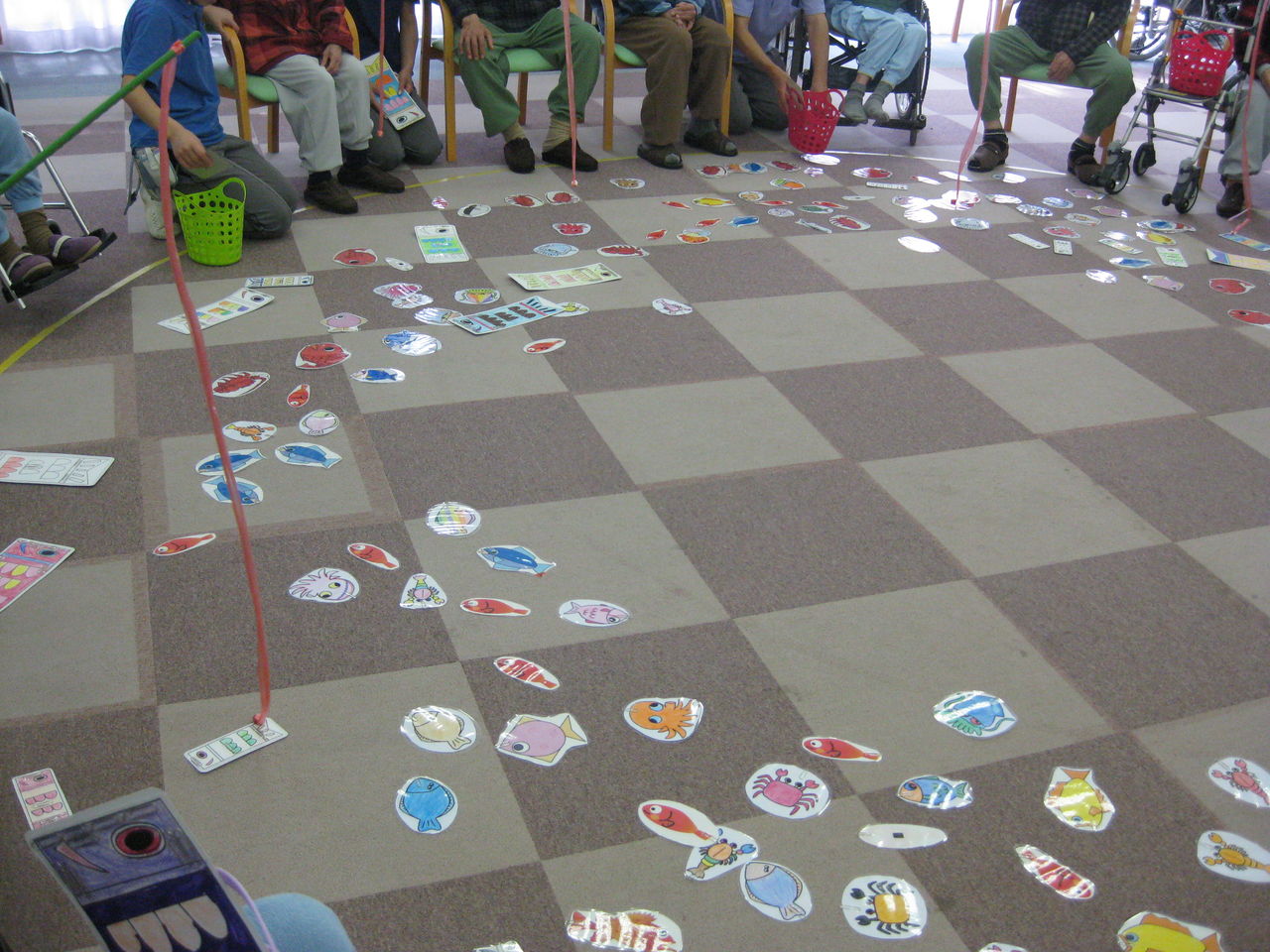 ５月誕生会 こいのぼり釣り 横山記念病院のblog