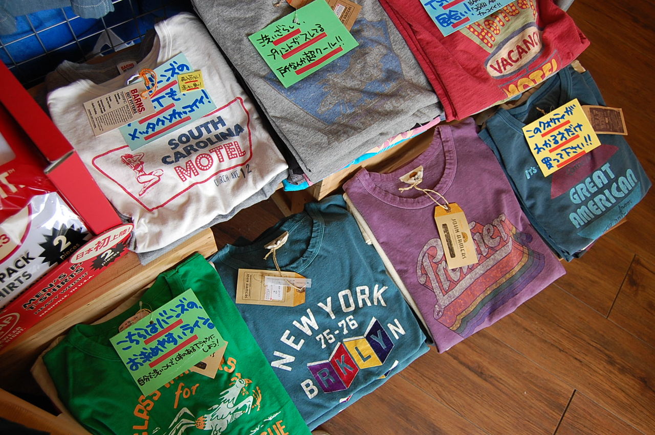 Barns バーンズ のニューラインナップ Jhon Armers ジョンアーマーズ のtシャツが函館の隣 北斗市のワンダフルワールドに上陸やで アメカジの古着みたいに洗いこんだ感じがカッ 本を読まない人のための本屋 Wonderfulworld