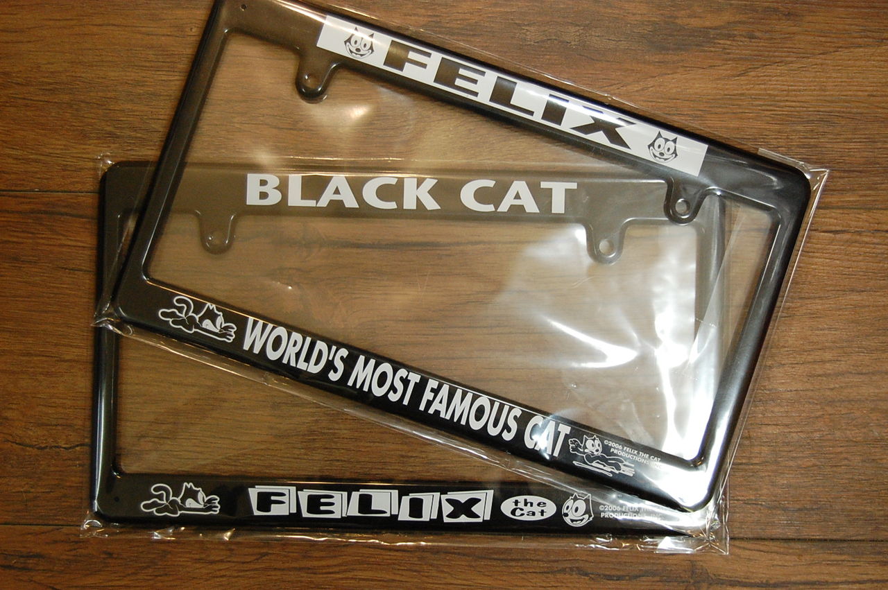 FELIX フェリックス ナンバーフレーム ライセンスフレーム ローライダー FELIX フェリックス ナンバーフレーム ライセンスフレーム
