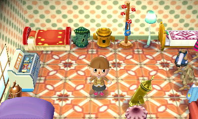 パステルドットのかべがみ とびだせ どうぶつの森3dsメモ パステルドットのかべがみ とびだせ どうぶつの森3dsメモ