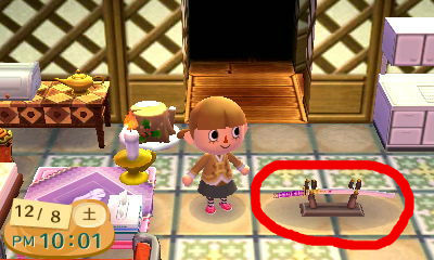 しろいにほんとう とびだせ どうぶつの森3dsメモ