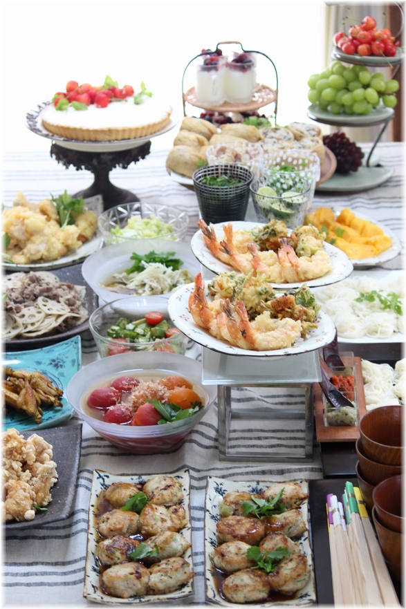 流しそうめん大会 の 献立 と 箸でつかむもの よめ膳 Yomeカフェ Powered By ライブドアブログ