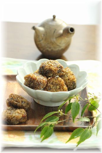 海苔ごまお煎餅。