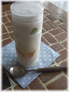 今朝のデザートと、昨日の夜ご飯♪