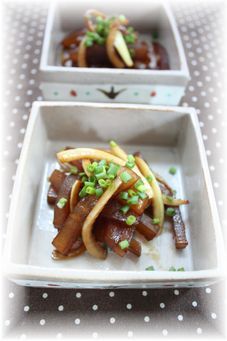 くたくた大根としゃきしゃき大根の生姜きんぴら。 と朝御飯。