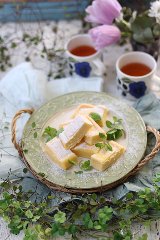 【レシピ】低カロリー＆低糖質　な　材料４つ混ぜるだけヨーグルトケーキ。