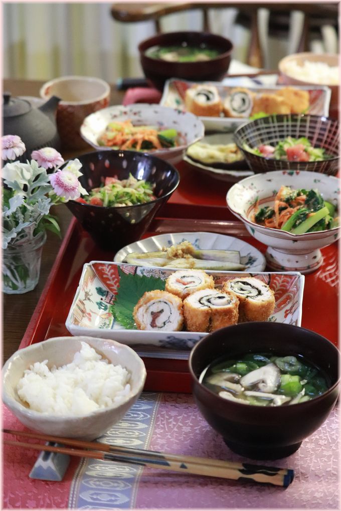 レシピ ささみの梅紫蘇フライと海苔チーズフライ と 献立 と しいたけ よめ膳 Yomeカフェ Powered By ライブドアブログ