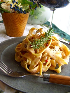 デミグラ☆クリームパスタ。