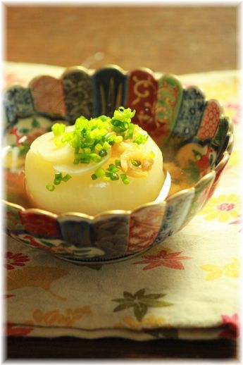 中華風ふろふき大根。 と献立。