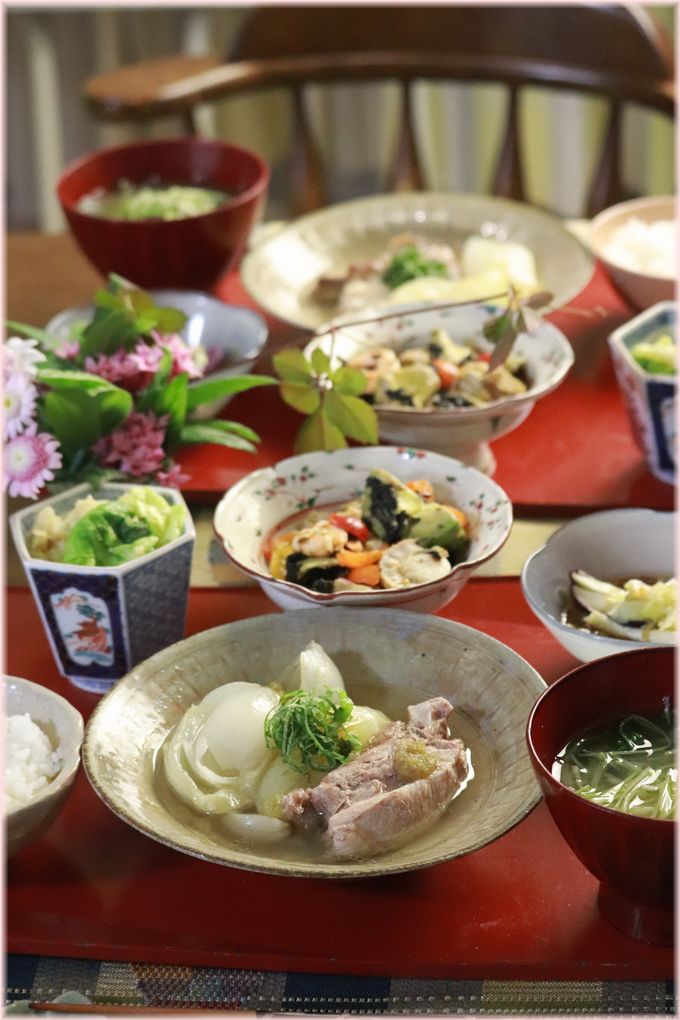 レシピ リンク スペアリブと新玉ねぎの煮物 と 献立 と 傘の後ろ姿 よめ膳 Yomeカフェ Powered By ライブドアブログ