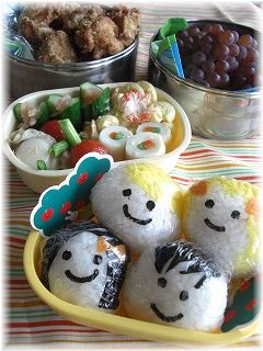 みんな仲良し弁当♪ と、ここ3日。