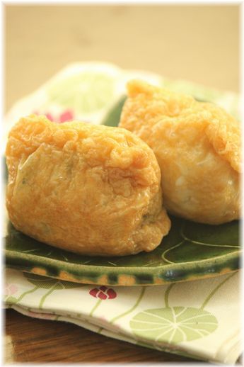 きゅうりと大葉のさっぱりお稲荷さん。 と お弁当。