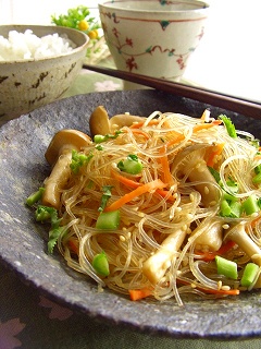 春雨のキンピラ。