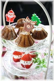 米粉ときなこのケーキ。 とクリスマスもう一回。