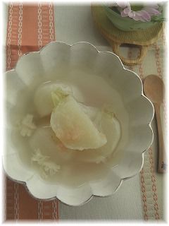 カブのクタクタ煮。 たらこ添え。 ・・・だけ☆