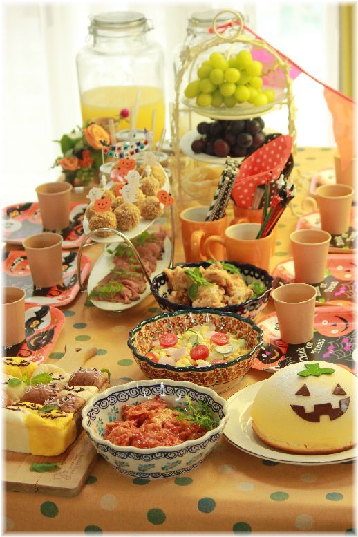 ハロウィン3日前♪ 水玉ハロウィン更新しています♪