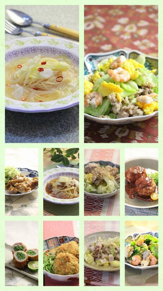 【まとめ】キャベツがおいしいレシピ10個。と　一人っ子目線