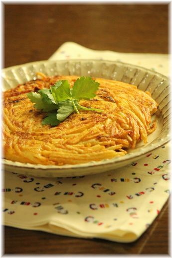 大和芋の生姜醤油焼き。と献立。
