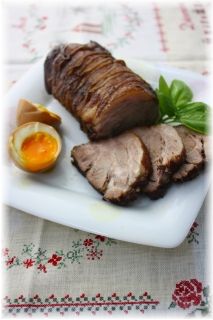 赤ワイン チャーシュー。