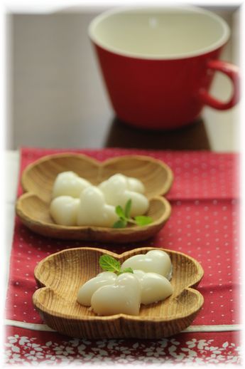 すりりんご と カルピスのクリーミーグミ。