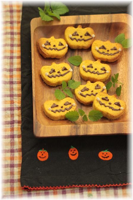 かぼちゃ と おからのソフトクッキー。