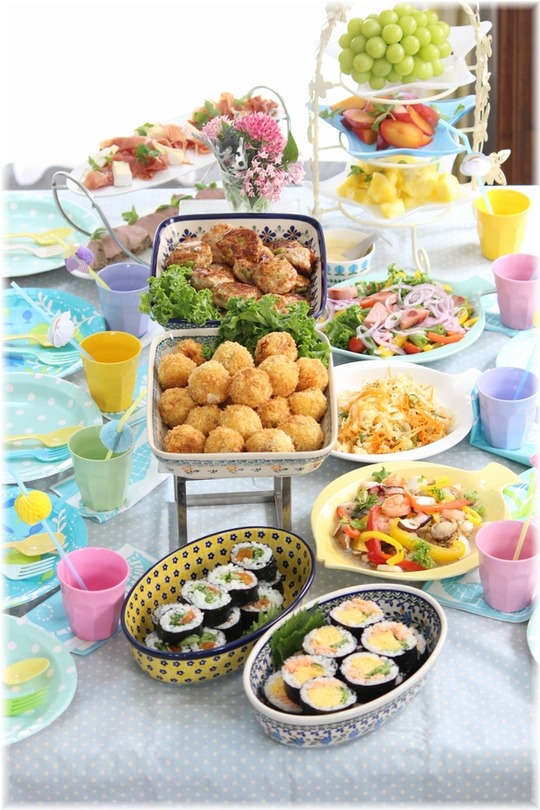 【献立　レシピリンク】花火大会。の　献立。　と　次の日のお弁当。