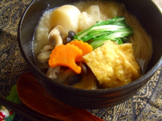 くたくた蕪の温麺。