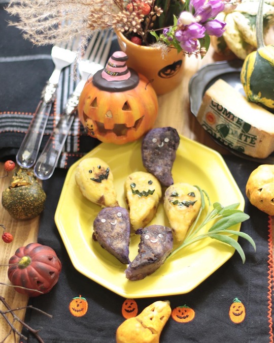 【レシピ】おばけじゃがいものチーズもち。と　七五三