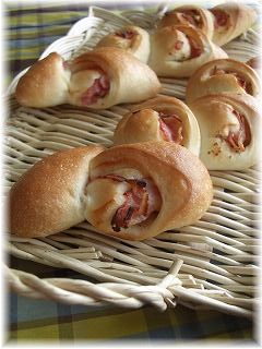 救急車。 と やわらか☆ベーコンエピ。