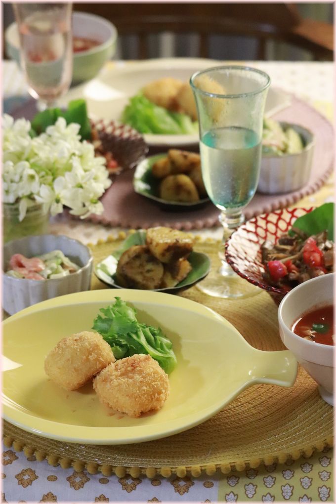レシピ コーンクリームコロッケ と 献立 と ふたごたまご よめ膳 Yomeカフェ Powered By ライブドアブログ