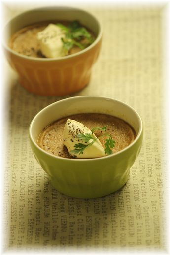 カレーチーズのフラン。と献立